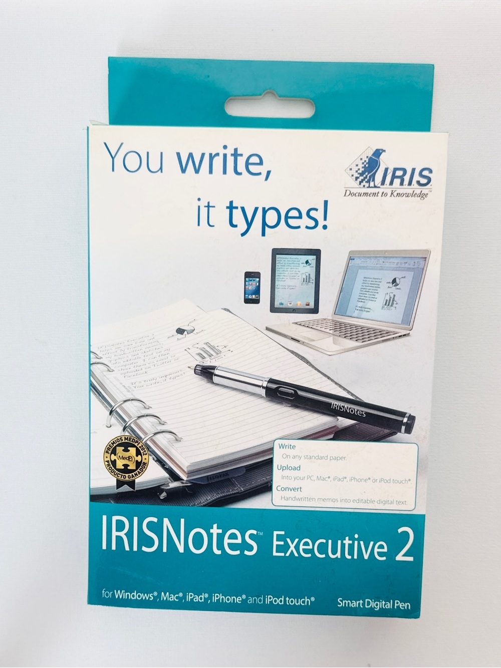 IRISNotes Executive 2 Smart Digital Pen - Convert Handwriting to Text - Picture 3 of 6